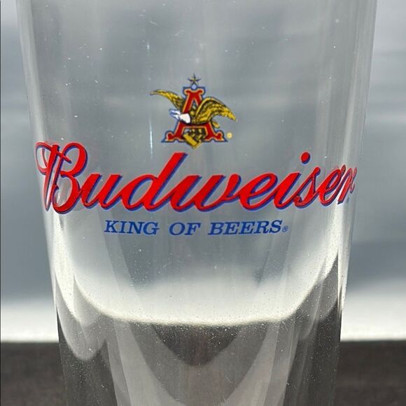 Budweiser Red Logo pint Glass Set - Picture 4 of 6